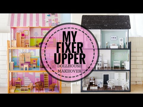My Fixer Upper Dollhouse Makeover