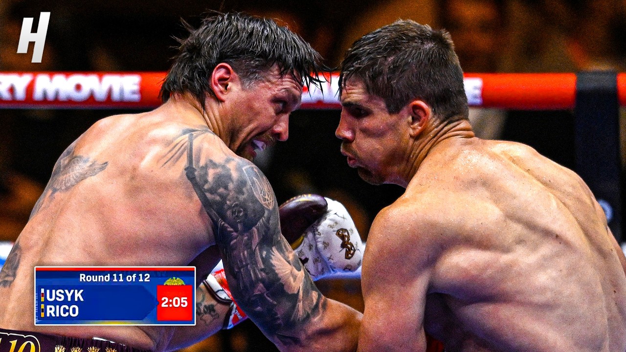 Oleksandr Usyk vs Rico Verhoeven - FULL FIGHT HIGHLIGHTS 😱🔥