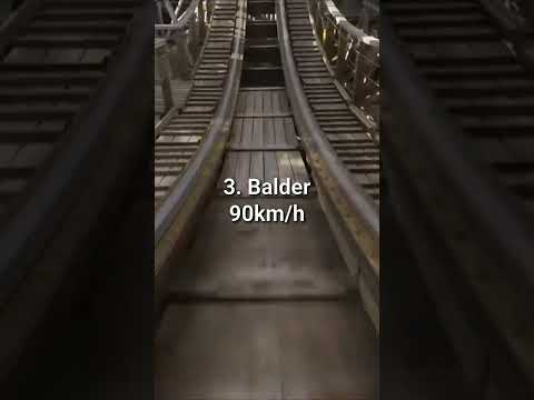 Top 5 snabbaste på Liseberg