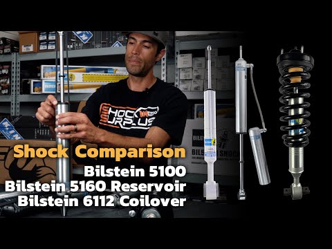 Bilstein Shock Options for your Light Truck or Jeep: 5100, 5160, 6112