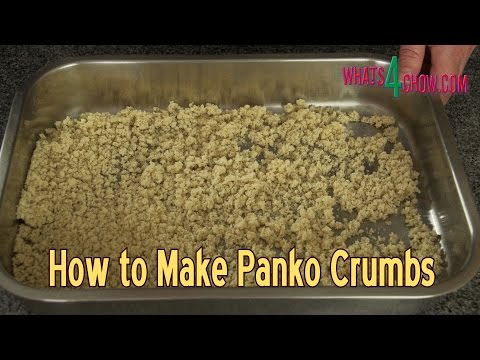 How to Make Panko Bread Crumbs at Home - Quick & Easy...