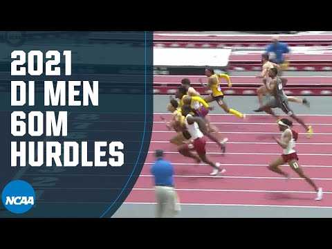 Men's 60M Hurdles - 2021 NCAA Indoor Track and Field Championship