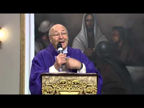 Homilia Santa Missa 11/04/2014 - Pe. Evaristo Debiasi / A salvação precisa passar pela cruz!