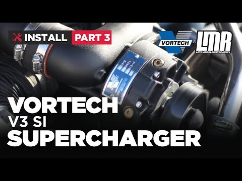 How To Install Fox Body Mustang Vortech V3 Supercharger - Part 3