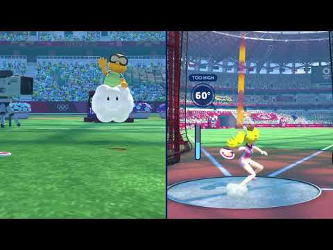 Mario & Sonic at the Olympic Games Tokyo 2020 - DISCUS THROW