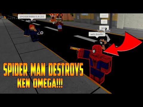Spiderman TROLLING In Ken Omega! | Roblox Ken Omega