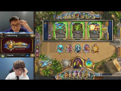 blitzchung vs DawN - Hearthstone Grandmasters Asia-Pacific - Week 3