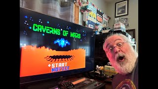 Caverns Of Mars - Intellivision - an Atari game - 8bit Vintage Game Console - Retrogaming