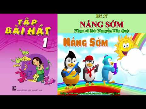 Nắng sớm|| Bài 17-Tập bài hát lớp 1