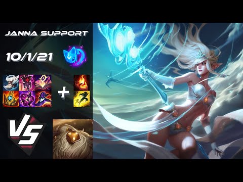 SUPPORT Janna vs Bard - NA Challenger Patch 14.11
