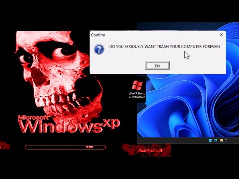 Windows XP Horror vs Windows 11