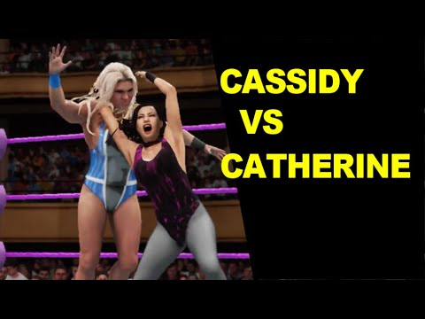 GLOW 1985 Cassidy vs Catherine - Cassidy vs Catherine Reynolds