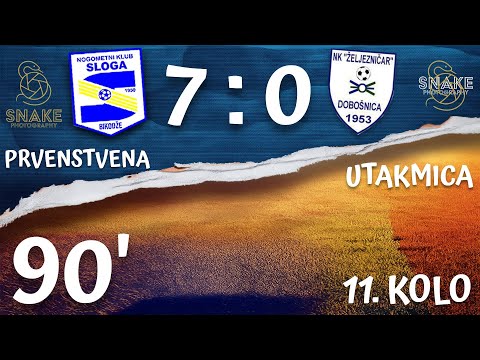 NK “Sloga” Bikodže 7-0 NK “Željezničar” Dobošnica