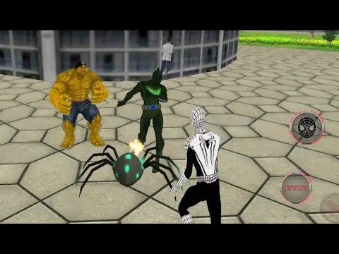 Multi Spider Heroes vs Super Monster Villains Android Gameplay
