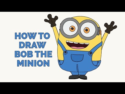 How to Draw Bob the Minion - Easy Step-by-Step Drawing ...