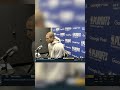 Al Horford after career playoff game: 'I understood the moment' #shorts