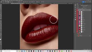 Lipstick Retouching with Retouch Pro(Subtitles in 7 languages)