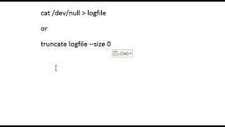 How to Truncate Active Log File