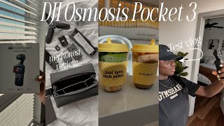 DJI Osmo Pocket 3 📷 unboxing + test vlog & my honest review