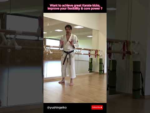Hiki Ashi in Yoko Geri Kekomi - Shotokan Karate | #karate #martialarts #tutorial #kick #budo