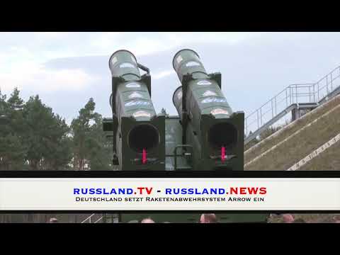 Deutschland setzt Raketenabwehrsystem Arrow ein