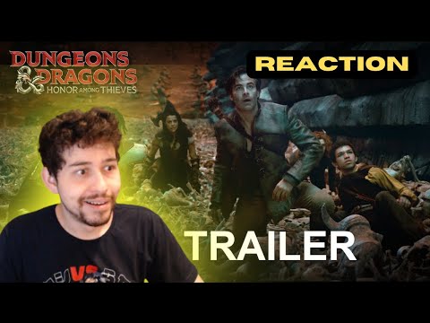 "Dungeons & Dragons: Honor Among Thieves New Trailer" REACTION