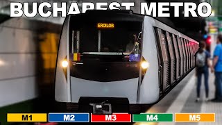 🇷🇴 Bucharest Metro - All the Lines (2024) (4K)