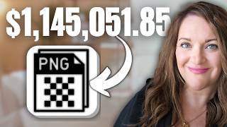 How I Made $47K/Mo Selling PNG Designs on Etsy (copy this)