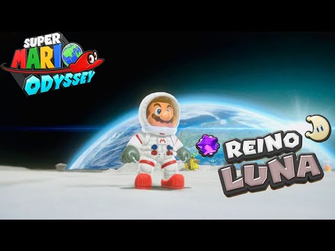 SUPER MARIO ODYSSEY | Guía TOTAL | Reino Luna / Moon Kingdom + FINAL | 🌛🌜💜🍇 | 【Gameplay】