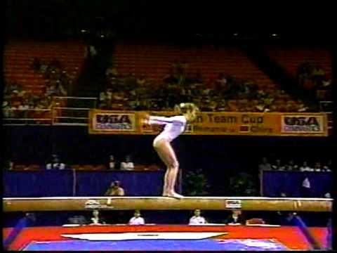 Kendall Beck - 1998 International Team Championships - Balance Beam