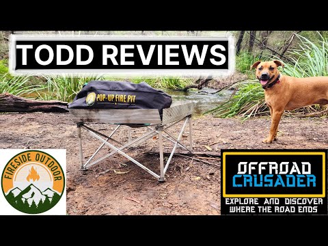Fireside Portable Fire pit 5 year Review - The BEST CAMPING FIRE PIT? - Todd Reviews