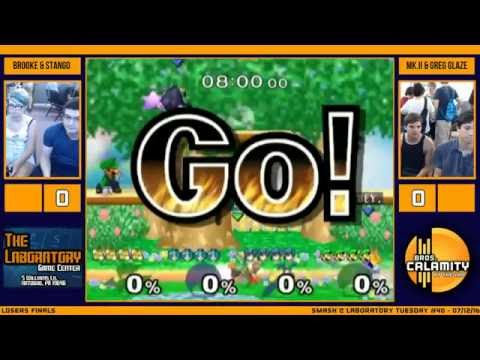 S@LT #40 | Brooke & Stango vs Greg Glaze & Mk.II - Losers Finals - SSBM