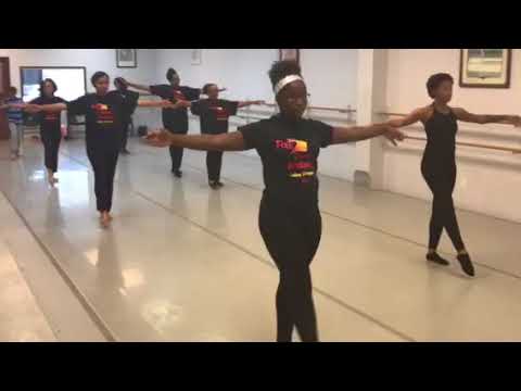 Fire Dance Academy in session!
