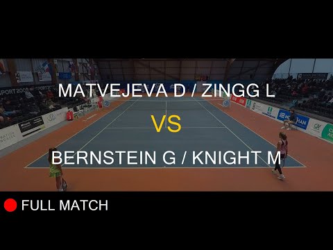 MATVEJEVA D (LAT) / ZINGG L (GBR) VS BERNSTEIN G (SWE) / KNIGHT M (GBR) - Open super 12 2023 - Final