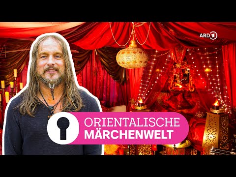 Nino transforms old industrial hall into an oriental fantasy realm | ARD Room Tour