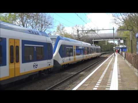 Treinen in Hilversum Media Park