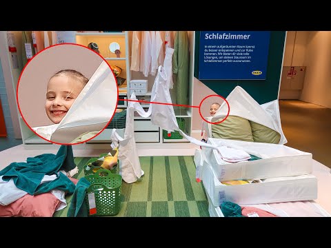 Verstecken Spielen im Riesen Möbelhaus 😲 | Wo ist Paulina?