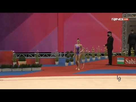 Sabina Tashkenbaeva Hoop Final World Cup Sofia 2021