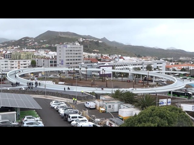 El Cabildo de Tenerife pone en servicio la Pasarela Peatonal de Padre de Anchieta
