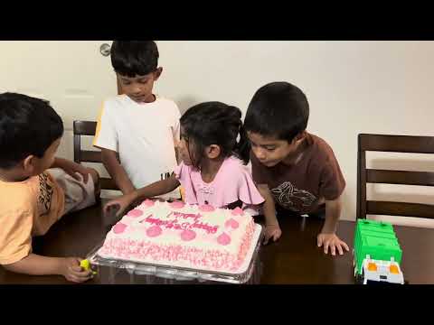 Aadhila's fifth birthday