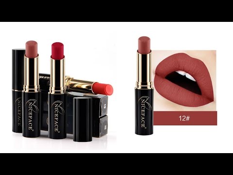 Niceface | Matte & Velvet Lipstick | 12 | Rossetto Nude