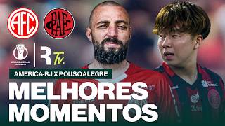 AMERICA-RJ 0 X 0 POUSO ALEGRE | MELHORES MOMENTOS | BRASILEIRÃO SÉRIE D 2026