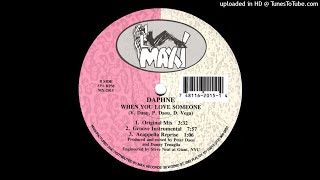 Daphne - When You Love Someone (Groove Instrumental)