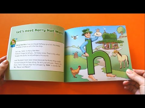 Letterland Story Corner - Harry Hat Man and his habit