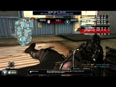 Team Kaliber vs OpTic Gaming - Game 3 - WB Round 1 - CoD Championships 2014
