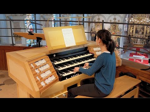 G.F. HANDEL -  March from "Scipio", HWV 20 (Anne-Isabelle de Parcevaux, organ)