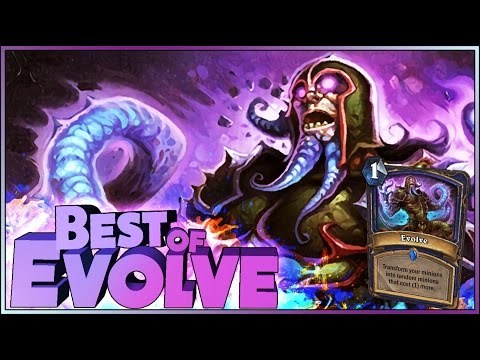 Hearthstone Best of Evolve - Funny and lucky Rng Moments