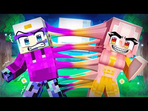 Dash and CRAZY FAN GIRL STALKER Love Story in Minecraft!
