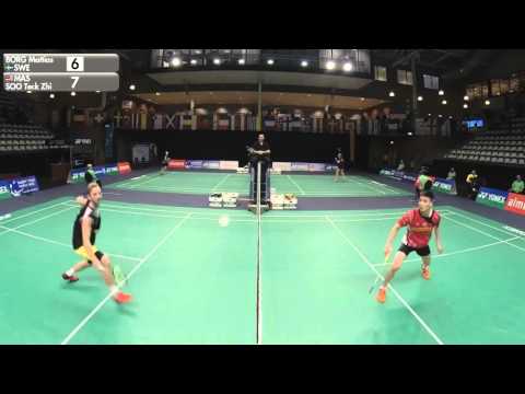 Dutch Open 2015 * R16 * MS * Teck Zhi Soo vs Mattias Borg
