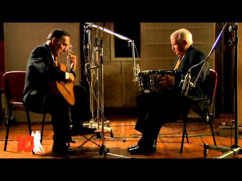 Aníbal Arias y Osvaldo Montes en Estudios ION